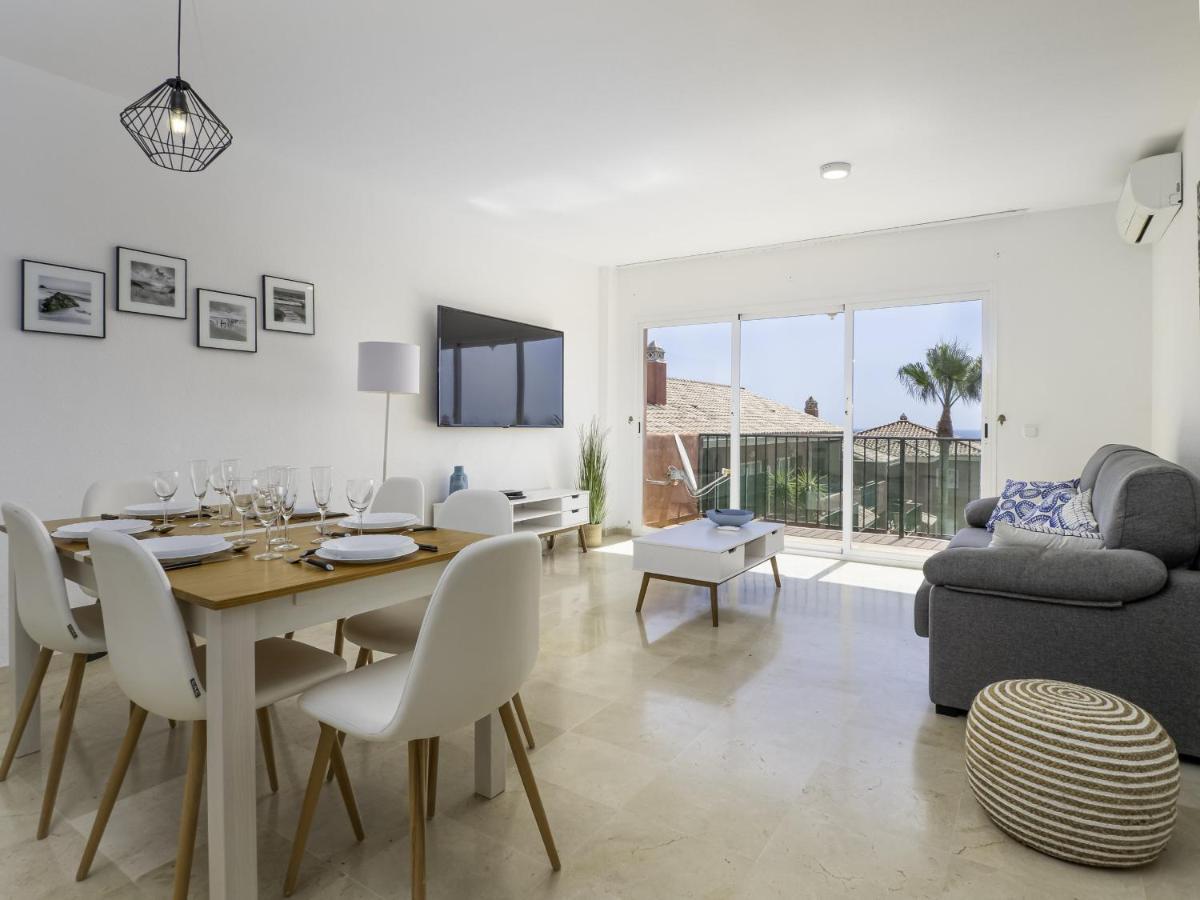 2308- 2Bedrooms Apt With Stunning Sea View-Terrace Manilva Extérieur photo